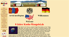 Desktop Screenshot of koeln-mongolei.de