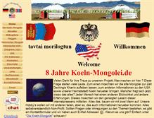 Tablet Screenshot of koeln-mongolei.de